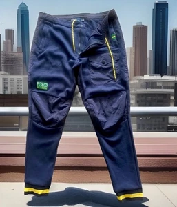 POLO RALPH LAUREN ‘HI TECH’ HYBRID JOGGER/SWEATPANTS/PANTS NAVY MENS SIZE SMALL - Picture 1 of 14