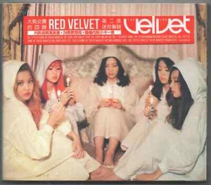 Red Velvet: 2nd Mini Album The Velvet 2016 TAIWAN CD & 48p BOOKLET & PHOTO CARD - Picture 1 of 2
