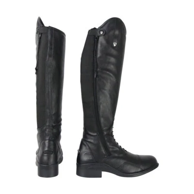 Hy Equestrian Formia Reitstiefel Erwachsene Damen lange Reitstiefel schwarz 37 - 41
