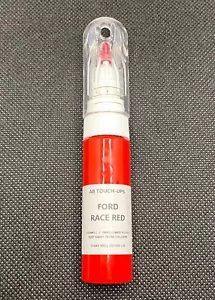 FORD RACE RED TOUCH UP PAINT PEN/BRUSH FOR SCRATCH CHIP REPAIR - Picture 1 of 2