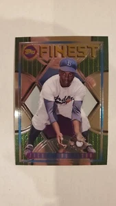 JACKIE ROBINSON 2022 Finest Flashbacks HIGH NUMBER SHORTPRINT SP #219 Dodgers - Picture 1 of 1