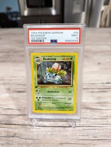 1999 Pokemon German Bisaknosp Ivysaur 1st Edition #30 PSA 9 MINT - Picture 1 of 4