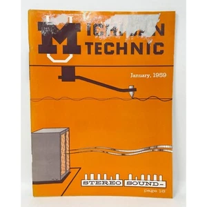 Michigan Technic Magazine, Januar 1959, Michigan's College of Engineering - Bild 1 von 3