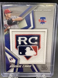2021 Topps Series 2 Spencer Howard RC Rookie Logo Patch (RP-SH) - Picture 1 of 2