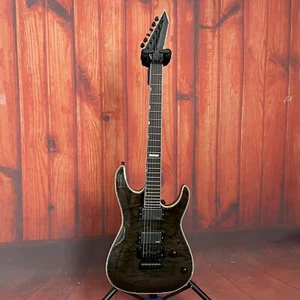 Guitarra Eléctrica Negra ST MH-1000 Incrustación Diapasón Pastilla HH Doble Trémolo Puente - Imagen 1 de 6