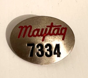 Maytag Employee Badge #7334 - Imagen 1 de 2