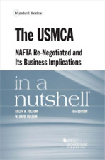 W. Davis Folsom The USMCA, NAFTA Re-Negotiated and Its B (Paperback) (UK IMPORT)