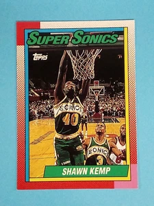 1993 Topps Archives Shawn Kemp Seattle Supersonics #136 🏀 - Picture 1 of 2