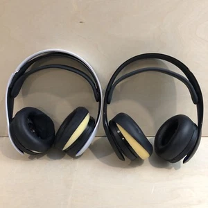 Lot 2X Sony PlayStation 5 PS5 PULSE 3D Wireless Gaming Headset *Earpads Peeling* - Picture 1 of 12