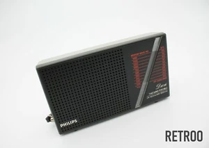 Philips D1016 Portable Radio LW MW Pocket Collectable Retro Memorabilia 1980's - Picture 1 of 11