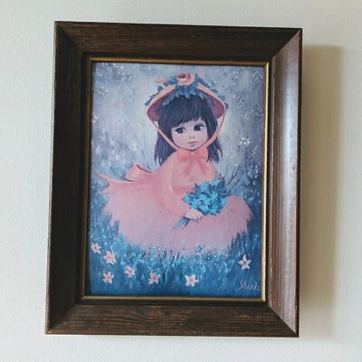 Vintage Brenda By Sherle Museum Print Edition Framed Foto 1 de 4