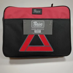 Thrive Emergency Car Kit 104 Pieces Roadside Kit with Jumper Cables & First Aid - Picture 1 of 4