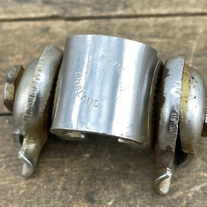 Vintage Brooks Seatpost Clamp Guts Made in England 2 Rail Seat Saddle Chrome C4 - Picture 1 of 10