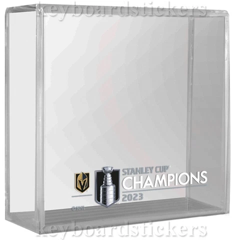 2023 NHL Stanley Cup Champions Vegas Golden Knights Hockey Puck Holder Cube Cover