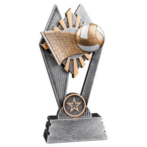 7" Volleyball Sun Ray Series Trophy Personalized Free - Imagen 1 de 2