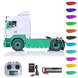 1/14 4X4 RC Tractor Truck LESU Metal Chassis RTR with Light Battery Charger - Picture 1 of 12