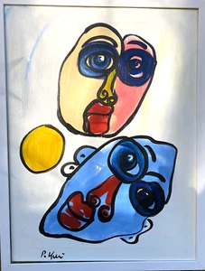Peter Keil You and Me Handsigned, 60x80cm, Frame - Picture 1 of 7