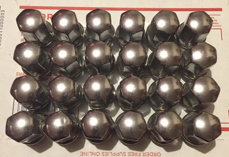 GMC Acadia Chevy Traverse Buick Enclave Outlook Acero Inoxidable 14x1.5 NTO Tuercas Foto 1 de 4