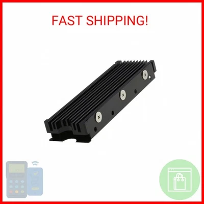 Dissipador de calor SSD MHQJRH M.2 2280, dissipador de calor dupla face, com almofada térmica de silicone  - Imagem 1 de 2