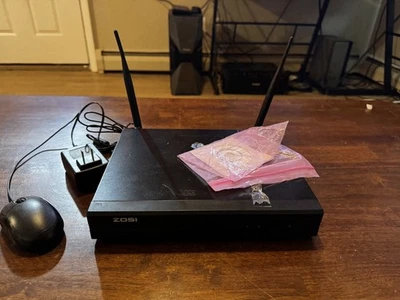 Zosi HD DVR  Video Surveillance System (ZSWNVK-A41001-US) with mouse   - Image 1 of 4