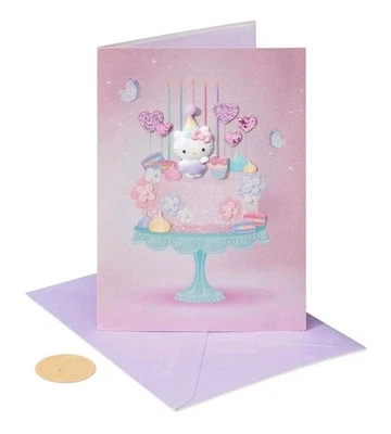 Papyrus Hello Kitty Birthday Card (Sweet & Wonderful) - Image 1 of 4