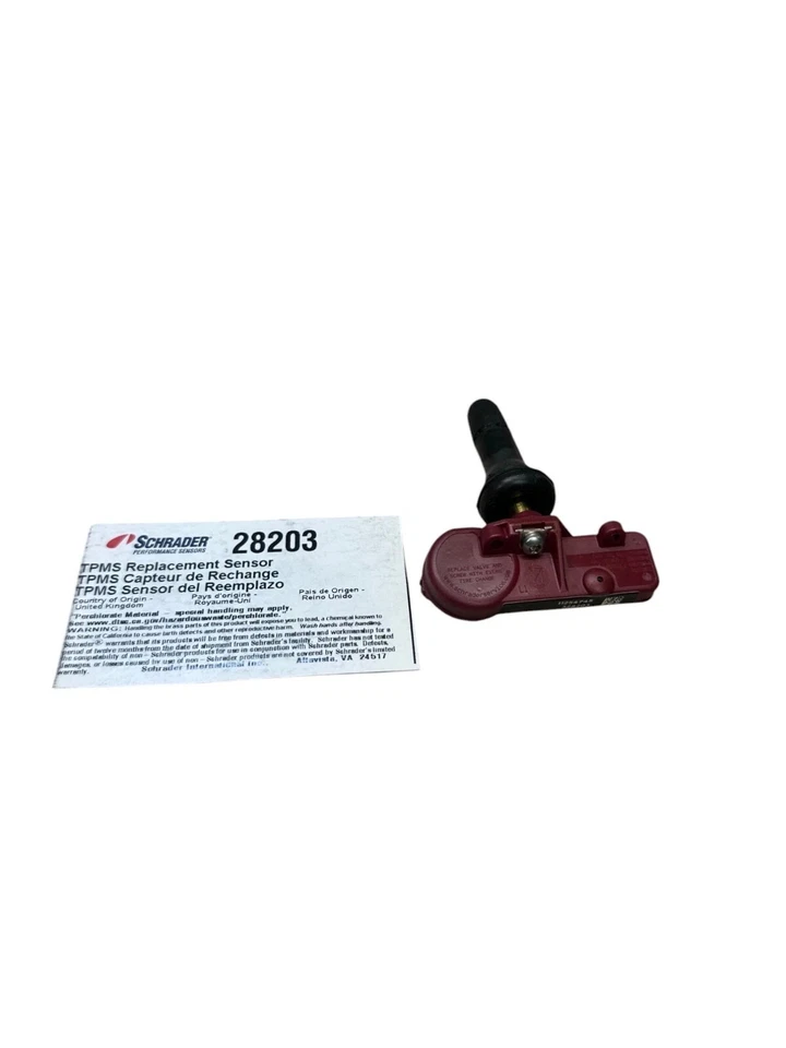 (1) Sensor de presión de neumáticos Schrader 28203 Snap-In TPMS - ENVÍO GRATUITO Foto 1 de 2