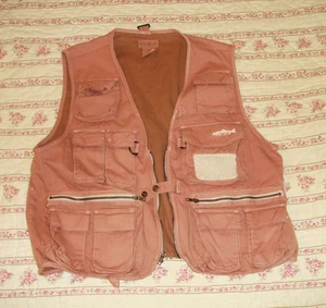Vintage Points West Angelweste Gr. L 11 Taschen verstellbar SCHÖN - Bild 1 von 6