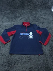 Care Bears Pullover Youth Medium 8/10 Fleece Quarter Zip Get Off My Cloud Sweate - Picture 1 of 9