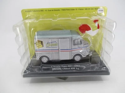 AX488 HACHETTE ELIGOR TYPE H CITROEN #33 1/43 HZ 850 KG BISCUITS OLIBERT  1962 - Photo 1/4