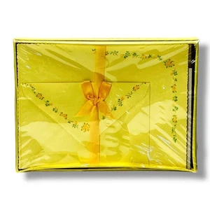 Vintage Montag NOS Tea Rose Stationery 12 Notes Envelopes Made in USA - Picture 1 of 8
