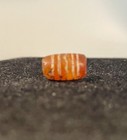 Ancient Pyu Culture Etched Agate Barrel Bead