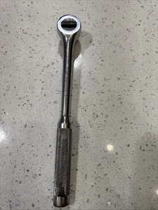 Vintage Matco CRION Tools 1/2" Drive Ratchet 10" Long Chrome USA - Picture 1 of 10