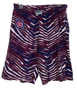 Zubaz Shorts Chicago Cubs  Size Medium MLB baseball Vintage Authentic - Picture 1 of 7