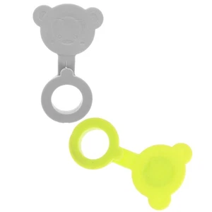  2pcs Bathtub Drain Plug - Silicone Tub Stopper - Baby Bathtub Stopper Leakproof - Picture 1 of 12