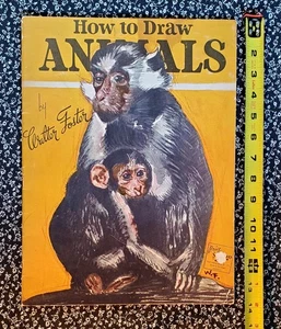 How To Draw Animals by Walter Foster, Book #12, Foster Art Service Inc. - Picture 1 of 19