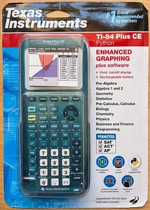 Texas Instruments TI-84 Plus CE Python Edition Colour Calculator with Bag - Picture 1 of 10
