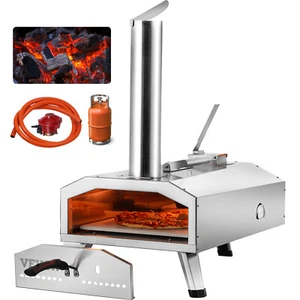 VEVOR Forno per Pizza da Esterno 30,48 cm Forno per Pizza Portatile per Cortile - Photo 1/12