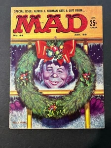 Mad Magazine No. 44 enero 1959 En muy buen estado Kelly Freas Bob & Ray Don Martin Wally Wood - Imagen 1 de 4