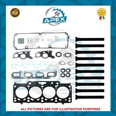 VW Amarok 2.0 Bitdi Motore Diesel Cktb Testa Set Con Guarnizione E Bulloni a - Immagine 1 di 3