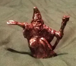Vintage Pewter Wizard Figurine Collectible Arts & Crafts cast molded metal decor - Picture 1 of 5