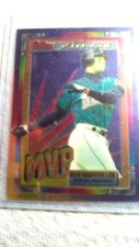 KEN GRIFFEY JR 1994 TOPPS FINEST MVP INSERT #5 OF 8 CHROMIUM MARINERS 