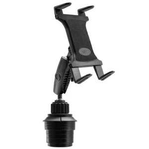 TABRM023-S Arkon Heavy Duty Cup Holder Mount for Apple iPad Samsung LG Tablet - Picture 1 of 10