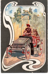 vvv 27 - WY - 1906 AUTOMOBILE DELL'EPOCA - Cartolina VG -FP - Imagen 1 de 2