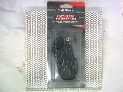 RadioShack 12-Ft. 24-Gauge Speaker Cable with 1/8  Plug 42-2454 - Image 1 of 2