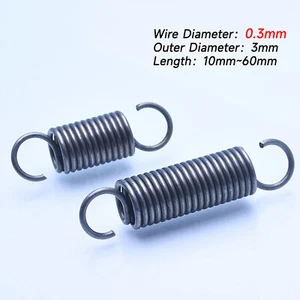 0.3mm Wire Dia Expansion Spring Tension Extension Expanding Extending Springs - Picture 1 of 6