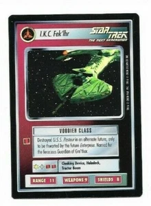 Star Trek CCG Reflections  I.K.C. Fek'lhr -- VRF Foil Fek'lhr - Picture 1 of 1