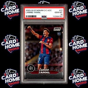 Lamine Yamal RC Rookie PSA 10 - 2023-24 Topps Stadium Chrome Club UCC Nr 27 - Bild 1 von 2