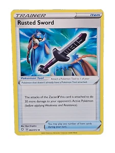 Rusted Sword (062/072) – 2021 Uncommon Trainer Card Regular Print - Picture 1 of 2