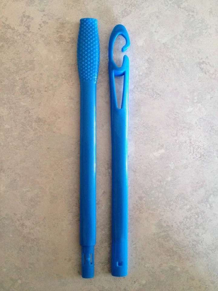 Curlformers spiral hair curlers 2 piece hook wand  BUY MULTIPLE PAY ONE SHIPPING - Image 1 of 1