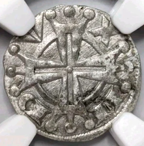 Raymond V Frankreich Provence NGC AU 55 Silber Denier Tempelritter Kreuzritter - Bild 1 von 23